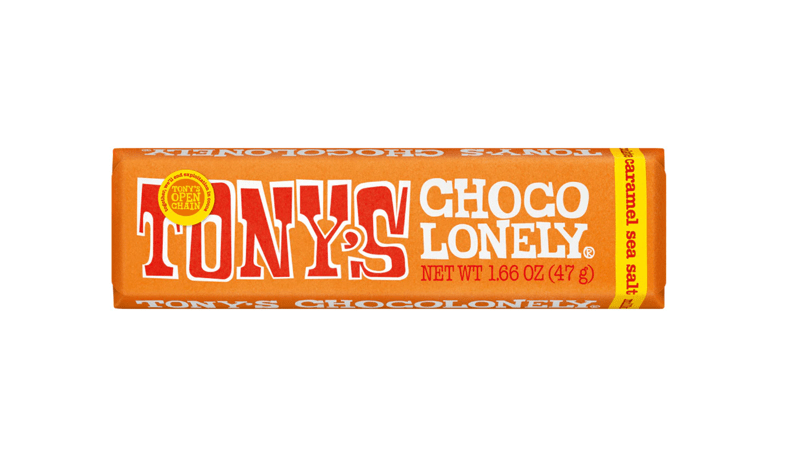 Tony's Chocolonely Milk Chocolate Caramel Sea Salt Bar 1.66oz  